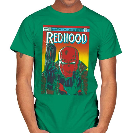 Red Hood - Mens T-Shirts RIPT Apparel Small / Kelly Green