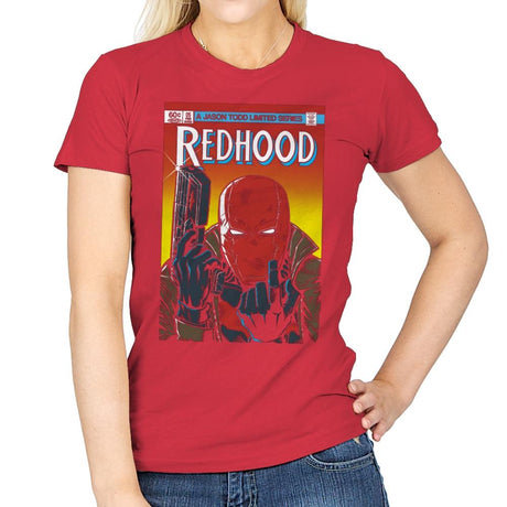 Red Hood - Womens T-Shirts RIPT Apparel Small / Red