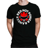 Red Hot Power Ranger - Mens Premium T-Shirts RIPT Apparel Small / Black