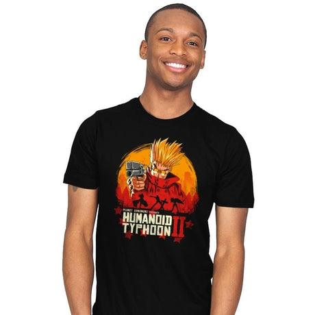 Red Humanoid Typhoon II - Mens T-Shirts RIPT Apparel Small / Black
