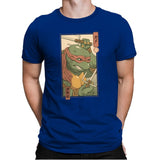 Red Kame Ninja - Mens Premium T-Shirts RIPT Apparel Small / Royal