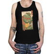 Red Kame Ninja - Tanktop Tanktop RIPT Apparel X-Small / Black