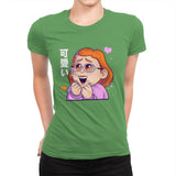 Red Kawaii - Womens Premium T-Shirts RIPT Apparel Small / Kelly