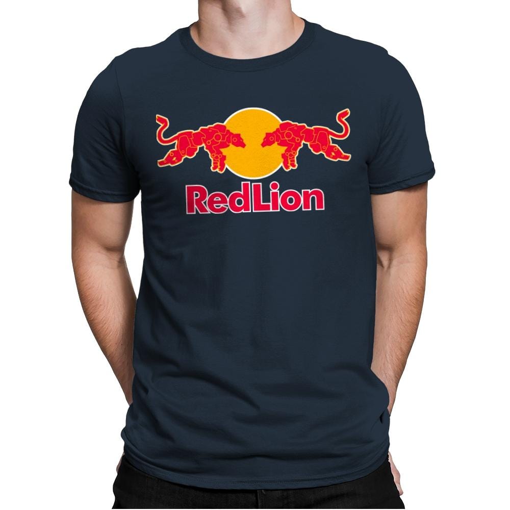 Red Lion Exclusive - Mens Premium T-Shirts RIPT Apparel Small / Indigo
