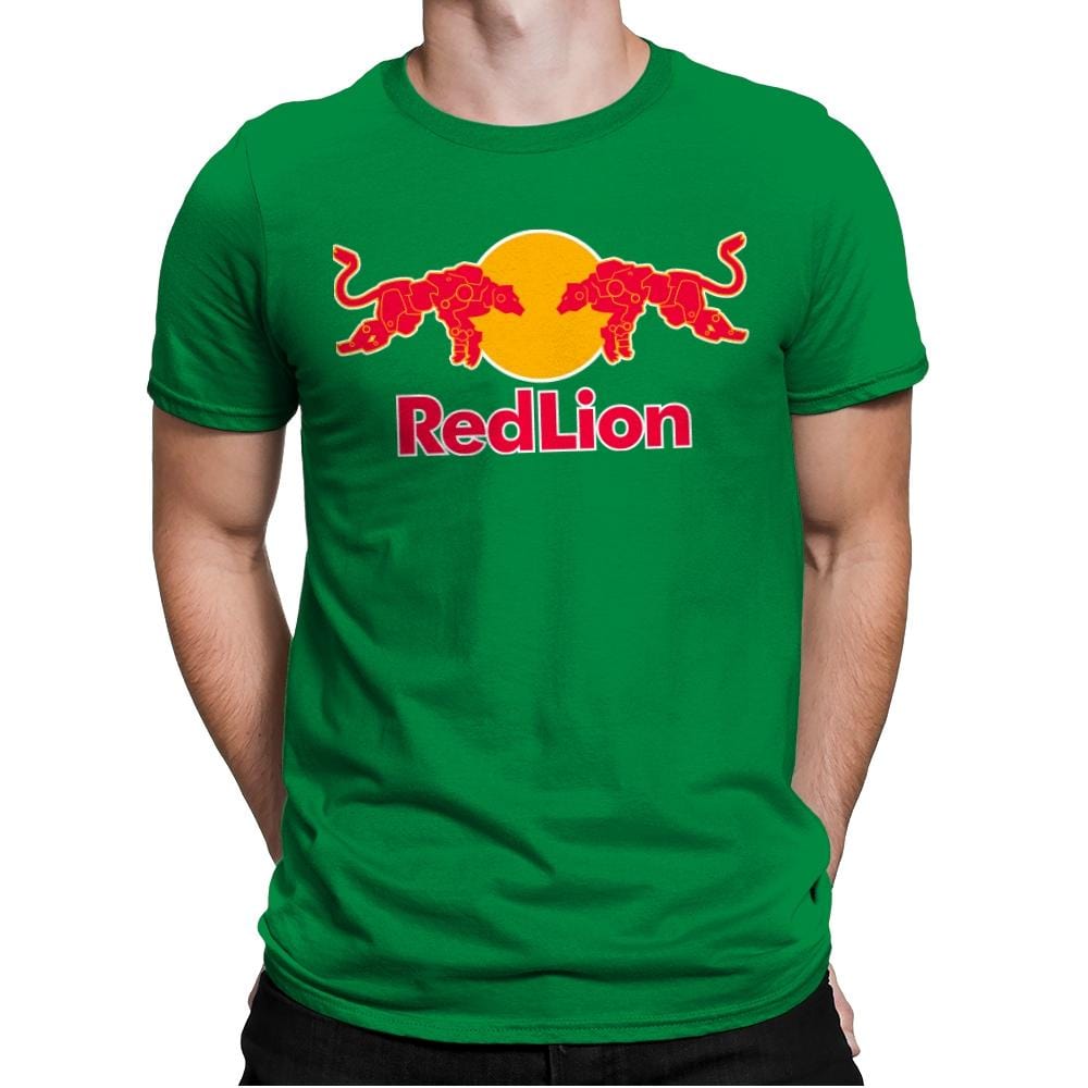 Red Lion Exclusive - Mens Premium T-Shirts RIPT Apparel Small / Kelly Green