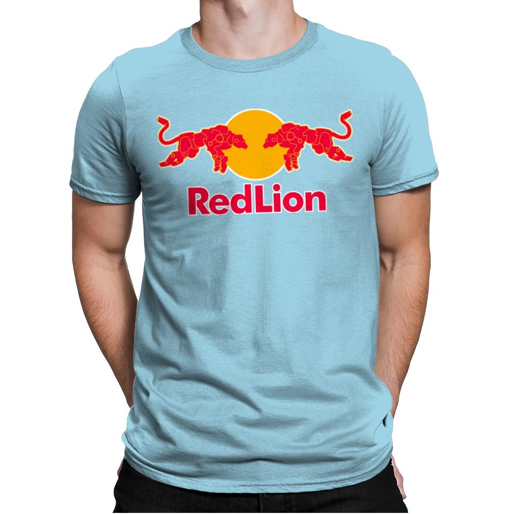 Red Lion Exclusive - Mens Premium T-Shirts RIPT Apparel Small / Light Blue