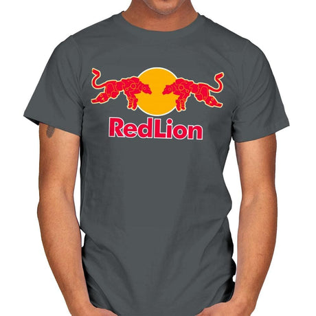 Red Lion Exclusive - Mens T-Shirts RIPT Apparel Small / Charcoal