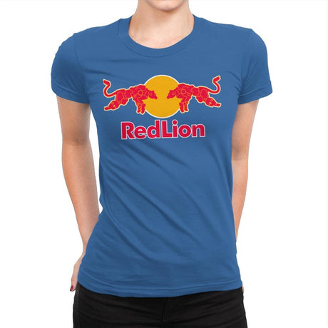 Red Lion Exclusive - Womens Premium T-Shirts RIPT Apparel Small / Royal