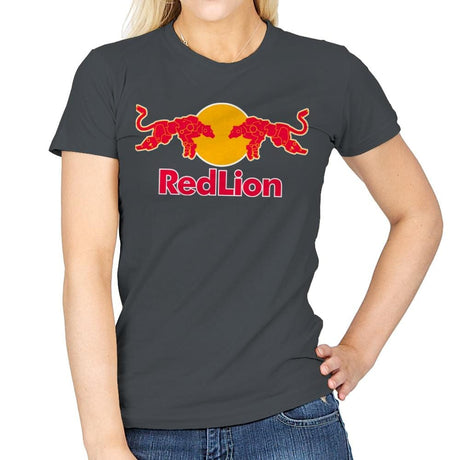 Red Lion Exclusive - Womens T-Shirts RIPT Apparel Small / Charcoal