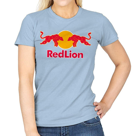 Red Lion Exclusive - Womens T-Shirts RIPT Apparel Small / Light Blue