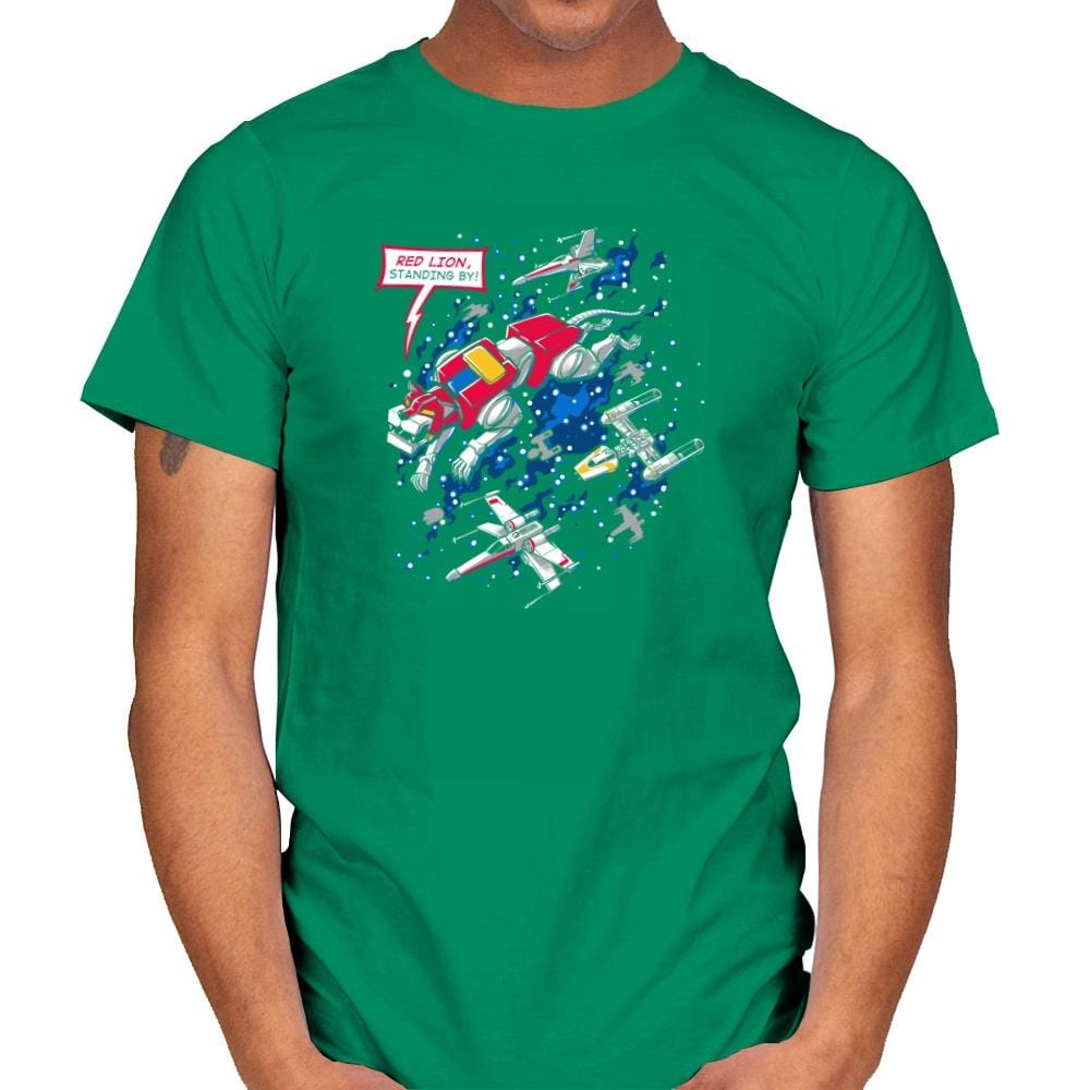 Red Lion, Standing By Exclusive - Mens T-Shirts RIPT Apparel Small / Kelly Green
