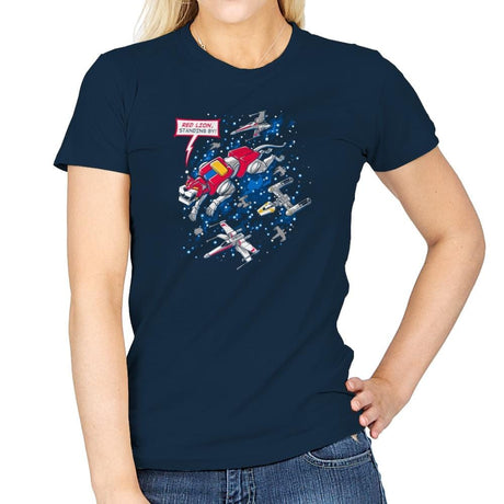 Red Lion, Standing By Exclusive - Womens T-Shirts RIPT Apparel Small / Navy
