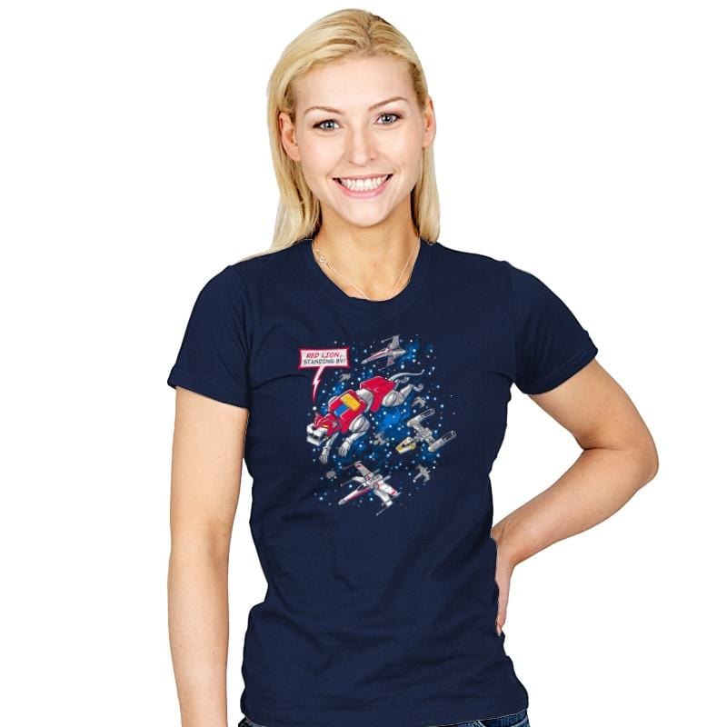 Red Lion, Standing By - Womens T-Shirts RIPT Apparel