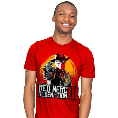 Red Merc Redemption II - Mens T-Shirts RIPT Apparel