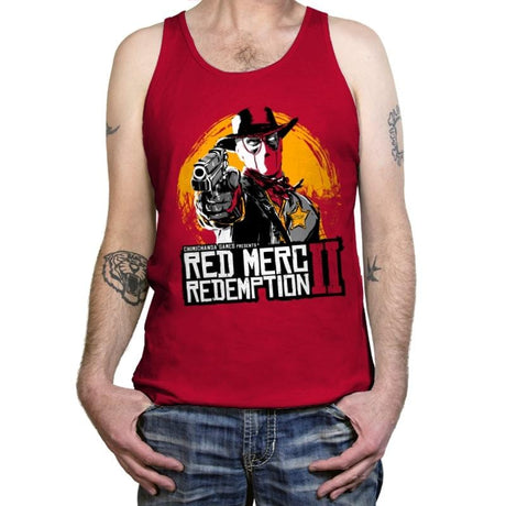 Red Merc Redemption II - Tanktop Tanktop RIPT Apparel