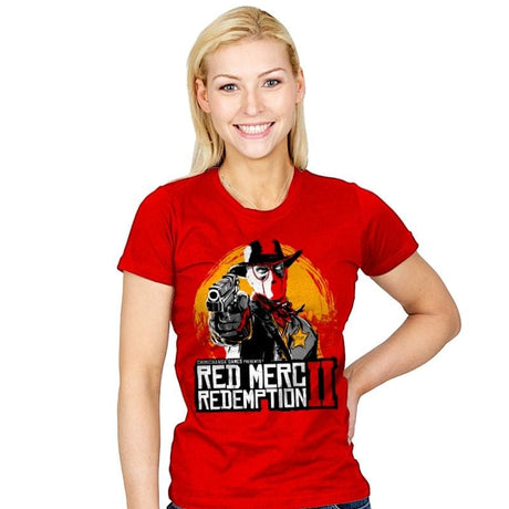 Red Merc Redemption II - Womens T-Shirts RIPT Apparel