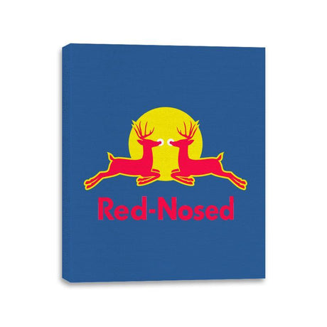 Red-Nosed - Canvas Wraps Canvas Wraps RIPT Apparel 11x14 / Royal