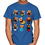 Red Panda Role Dice - Mens T-Shirts RIPT Apparel Small / Royal