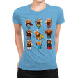 Red Panda Role Dice - Womens Premium T-Shirts RIPT Apparel Small / Turquoise