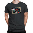 Red Ranger Standing By Exclusive - Mens Premium T-Shirts RIPT Apparel Small / Heavy Metal