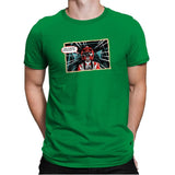 Red Ranger Standing By Exclusive - Mens Premium T-Shirts RIPT Apparel Small / Kelly Green