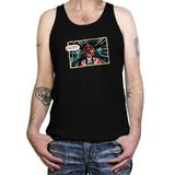 Red Ranger Standing By Exclusive - Tanktop Tanktop RIPT Apparel X-Small / Black