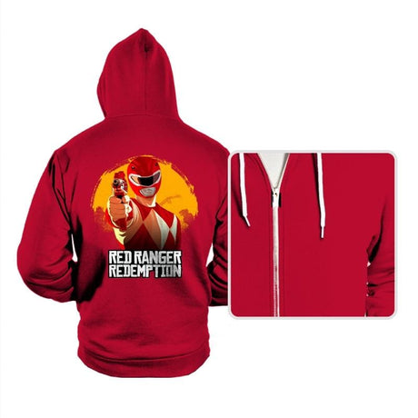 Red Redemption - Hoodies Hoodies RIPT Apparel Small / Red