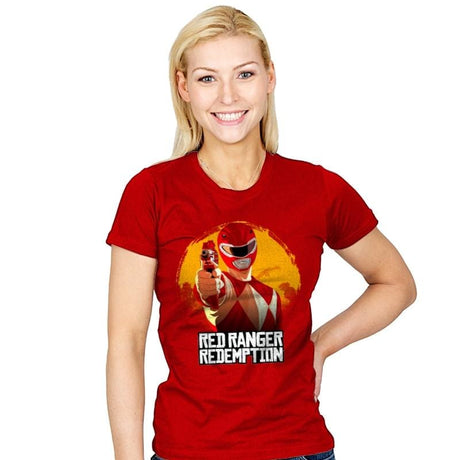 Red Redemption - Womens T-Shirts RIPT Apparel Small / Red