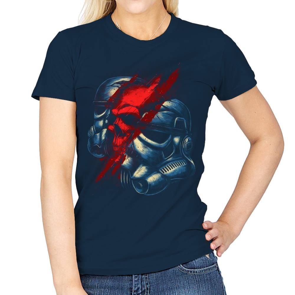 Red Storm - Womens T-Shirts RIPT Apparel Small / Navy