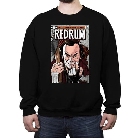 Redrum Bub - Crew Neck Sweatshirt Crew Neck Sweatshirt RIPT Apparel Small / Black