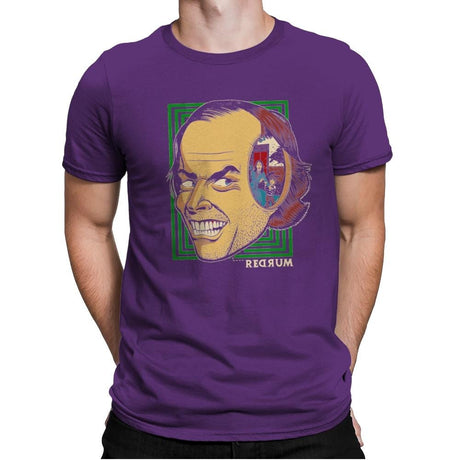 Redrum - Mens Premium T-Shirts RIPT Apparel Small / Purple Rush