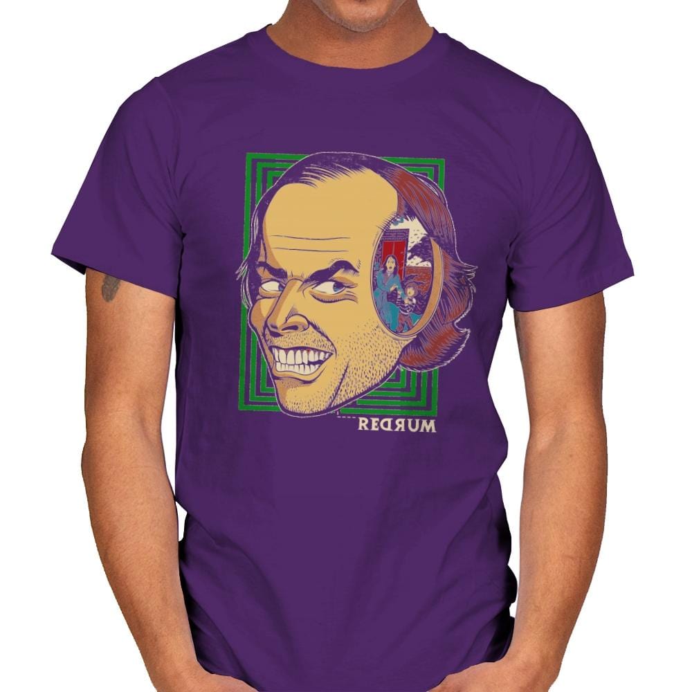 Redrum - Mens T-Shirts RIPT Apparel Small / Purple