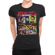 Reeves of Rage - Retro Fighter Series - Womens Premium T-Shirts RIPT Apparel Small / Black