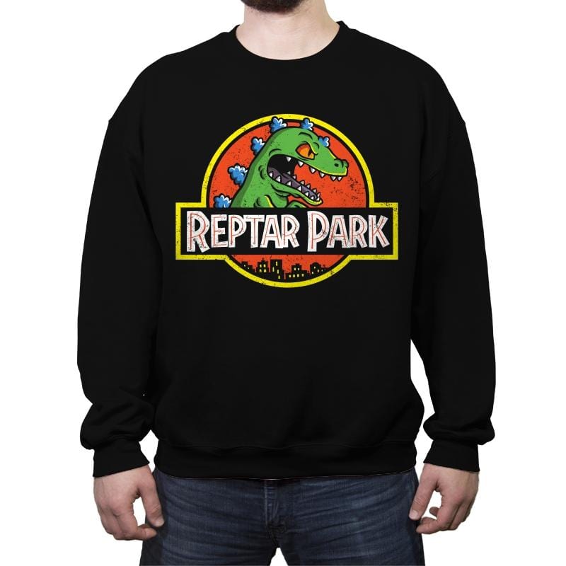 Reptar Park - Crew Neck Sweatshirt Crew Neck Sweatshirt RIPT Apparel