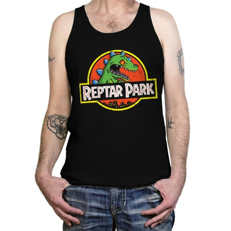 Reptar Park - Tanktop Tanktop RIPT Apparel X-Small / Black
