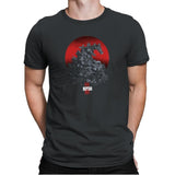 Reptar: Rising Sun - 90s Kid - Mens Premium T-Shirts RIPT Apparel Small / Heavy Metal