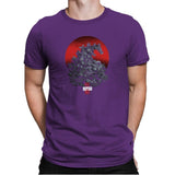 Reptar: Rising Sun - 90s Kid - Mens Premium T-Shirts RIPT Apparel Small / Purple Rush