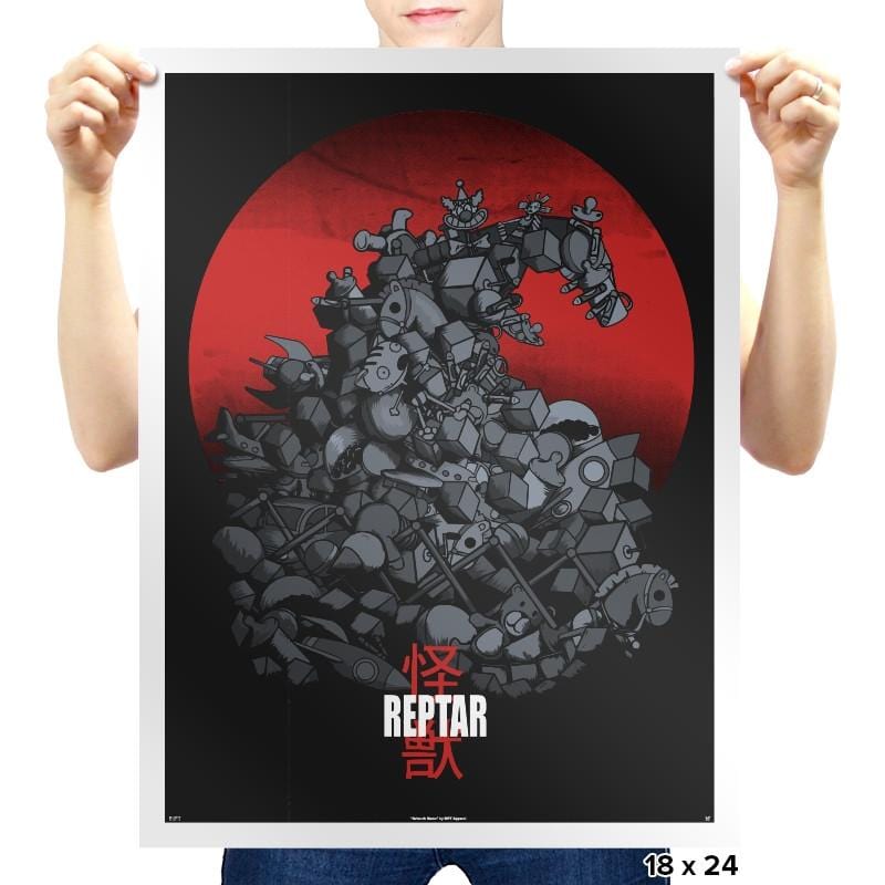 Reptar: Rising Sun Exclusive - 90s Kid - Prints Posters RIPT Apparel
