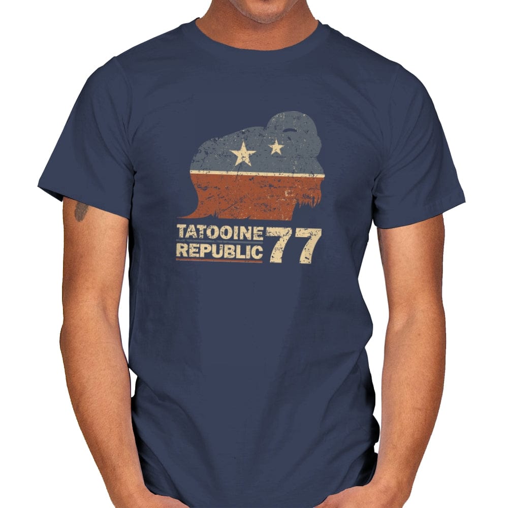 Republic of 77 - Mens T-Shirts RIPT Apparel Small / Navy