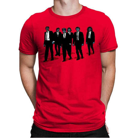 Reservoir Aliens - Mens Premium T-Shirts RIPT Apparel Small / Red