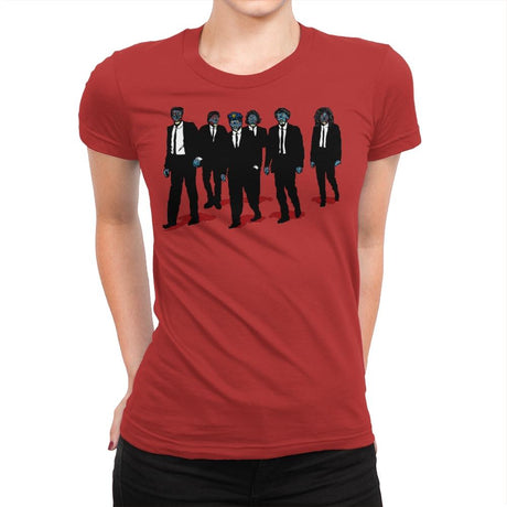 Reservoir Aliens - Womens Premium T-Shirts RIPT Apparel Small / Red