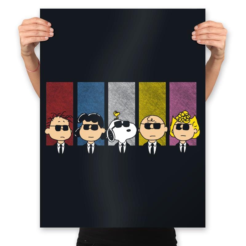 Reservoir Beagles - Prints Posters RIPT Apparel 18x24 / Black