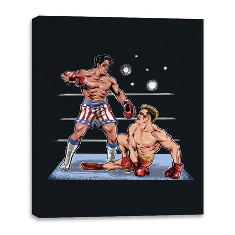 Reservoir Boxers - Canvas Wraps Canvas Wraps RIPT Apparel 16x20 / Black