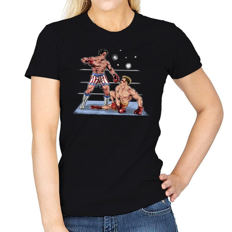 Reservoir Boxers - Womens T-Shirts RIPT Apparel Small / Black