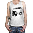 Reservoir Cartoons - Tanktop Tanktop RIPT Apparel X-Small / White