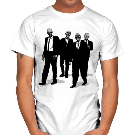 Reservoir Gentlemen - Mens T-Shirts RIPT Apparel Small / White