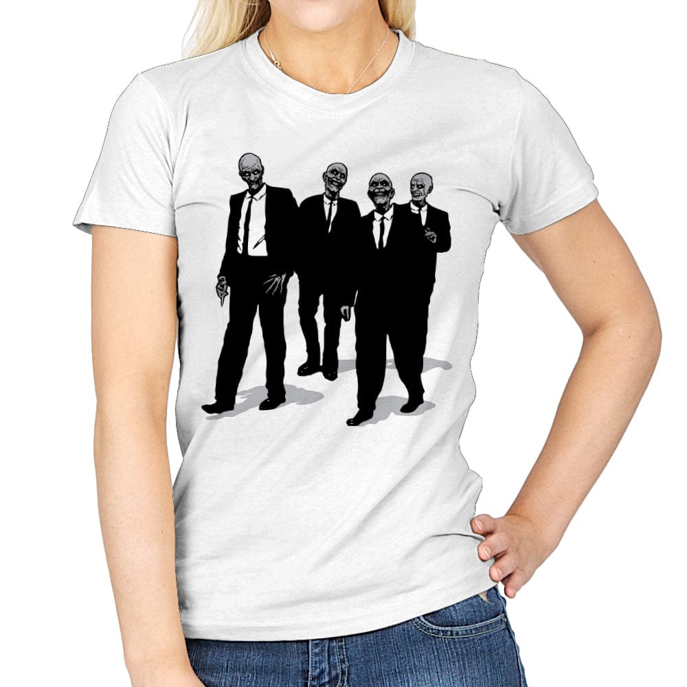 Reservoir Gentlemen - Womens T-Shirts RIPT Apparel Small / White