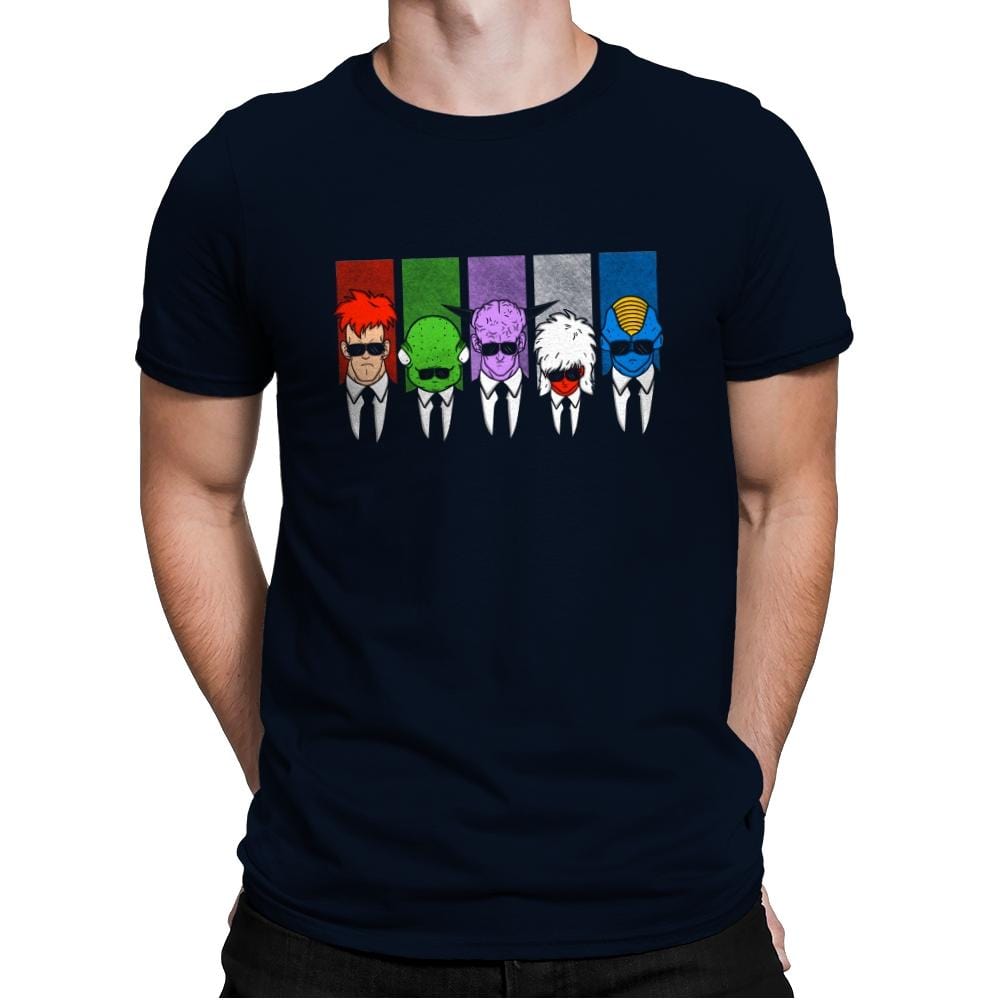 Reservoir Ginyu - Mens Premium T-Shirts RIPT Apparel Small / Midnight Navy