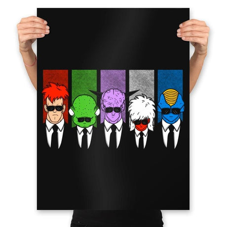 Reservoir Ginyu - Prints Posters RIPT Apparel 18x24 / Black