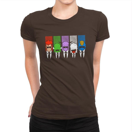 Reservoir Ginyu - Womens Premium T-Shirts RIPT Apparel Small / Dark Chocolate